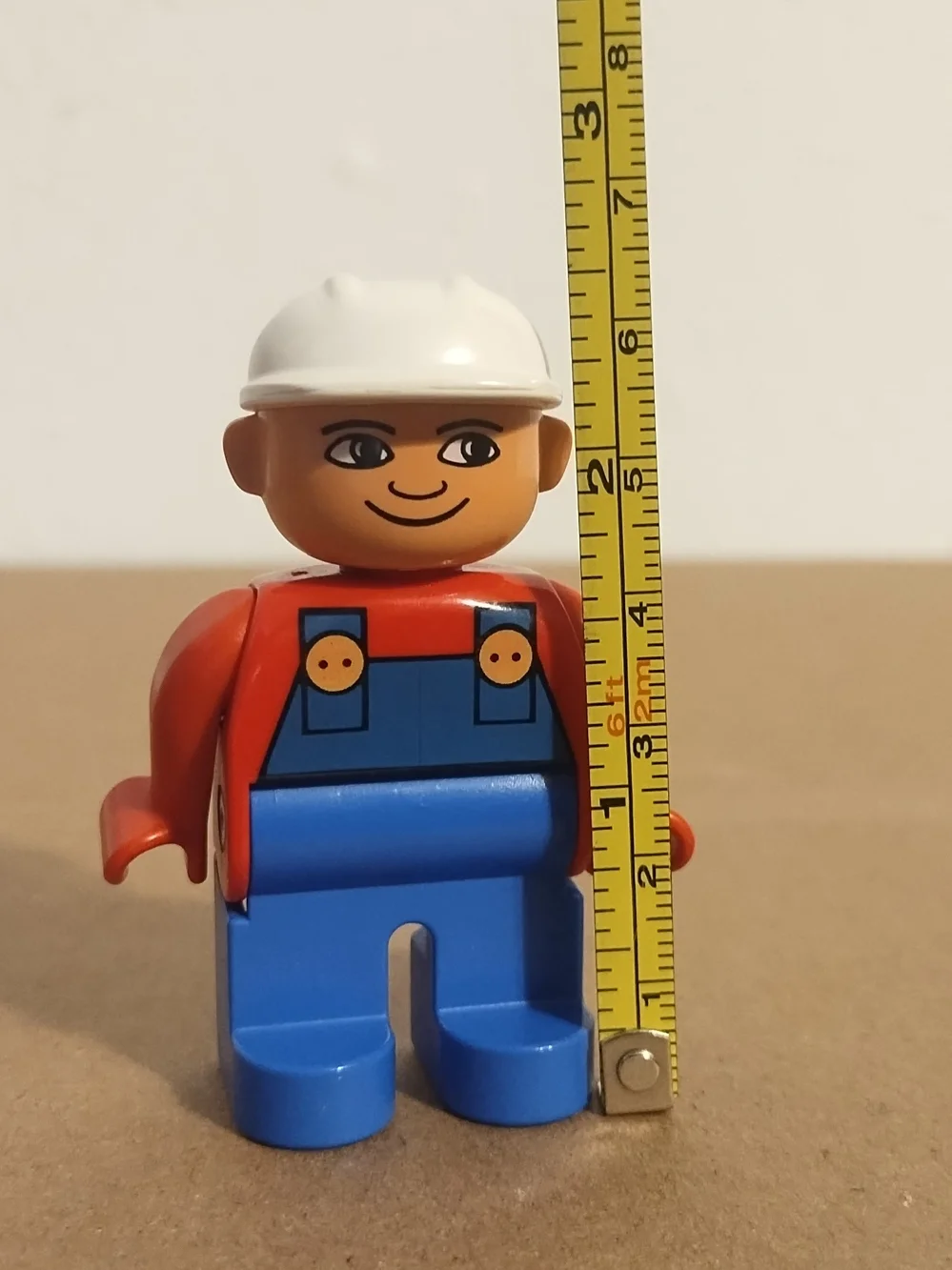 Lego Minifigure, Lego Duplo Man Construction Man Figure